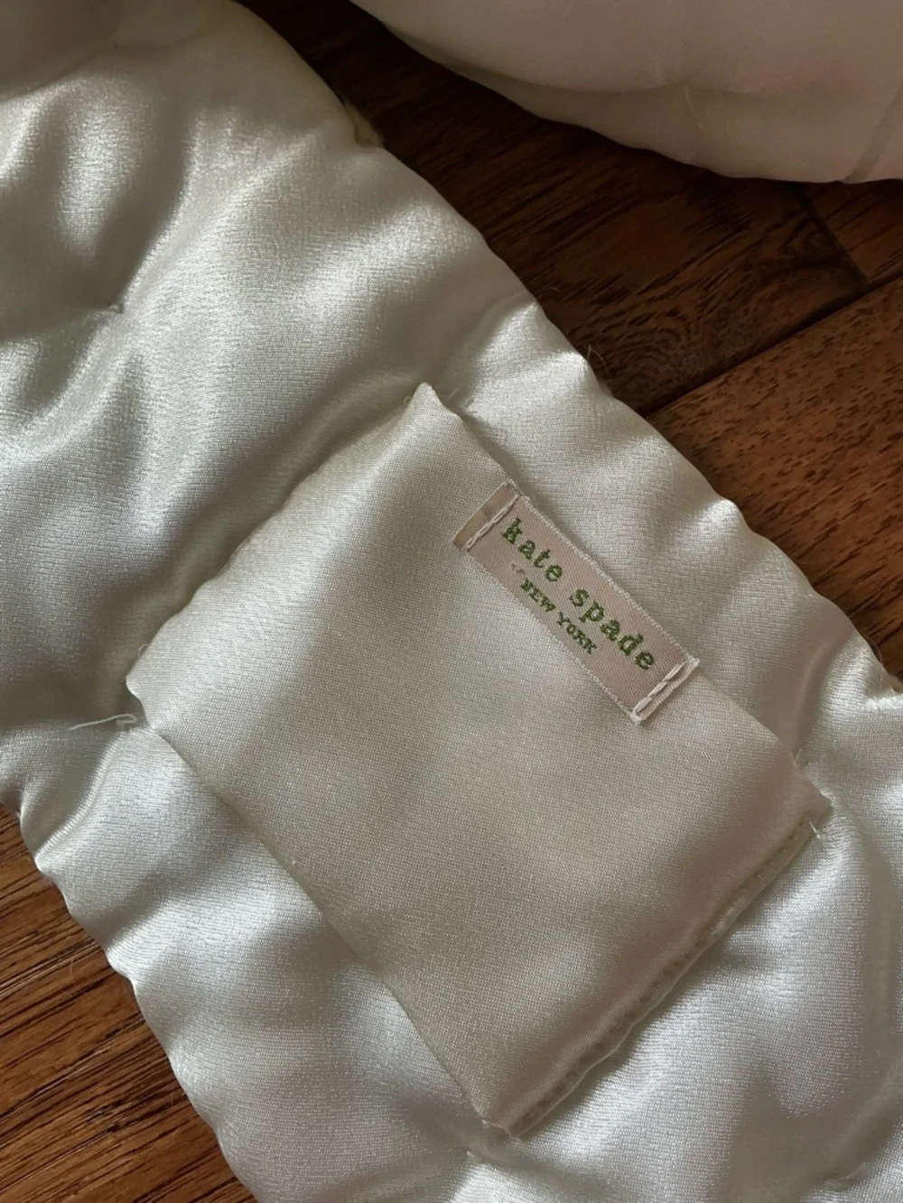 Kate Spade Gray and White Tiger Wrap Scarf
